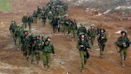 Israelische Soldaten nach dem Libanonkrieg 2006